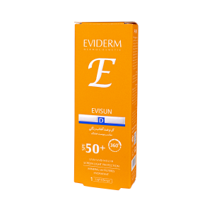 ضدآفتاب رنگی SPF50 پوست خشک (شماره ۱) اویدرم 40 میل 