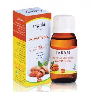 روغن بادام شیرین خوراکی فارابی 60ml