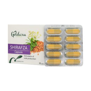 کپسول شیرافزا گل دارو ۳۰ عددی