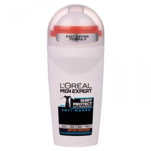 رول ضد تعریق مردانه لورآل سری Men Expert مدل Shirt Protect blue 48H
