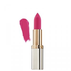 رژ لب مات لورال پاریس مدل Color Riche شماره 144- سرخابی
