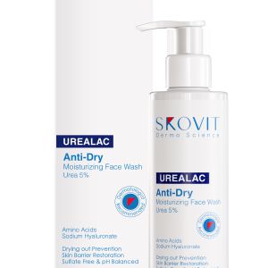 لوسیون شوینده و آبرسان صورت حاوی 5% اوره اسکوویت 50 میلی لیتر