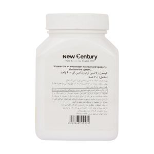 سافت ژل ویتامین E 400 واحد نیوسنتری 60 عدد