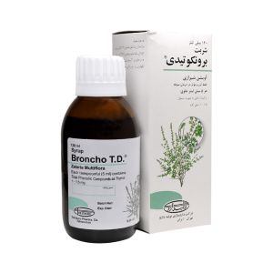 شربت برونکوتیدی تولید دارو ۱۲۰ میلی لیتر