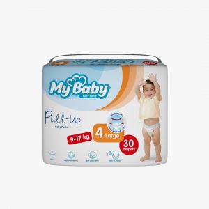 پوشک شورتی مای بیبی سایز 4 بسته 30 عددی