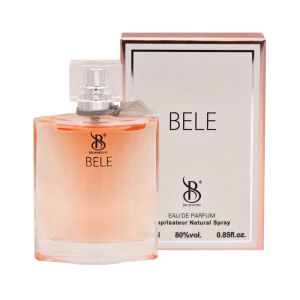 عطر جیبی زنانهbelle برندینی 25 میلی لیتر