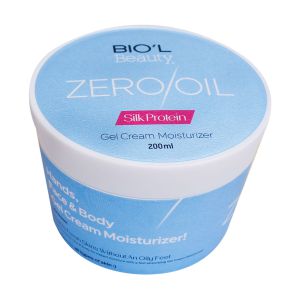 کرم ژل مرطوب کننده Zero Oil بیول حاوی پروتئین ابریشم 200 میلی لیتر