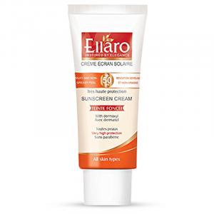 کرم ضد آفتاب Spf+50 مناسب انواع پوست سری Teinte Claire الارو 50 میل-بژ طبیعی