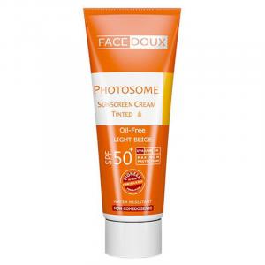 کرم ضد آفتاب فیس دوکس مدل Photosome Spf50 مناسب پوست چرب حجم 40 میل-بژ روشن