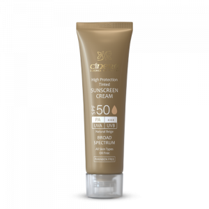 کرم ضد آفتاب رنگی SPF50 (بژ طبیعی) سینره 50 میل