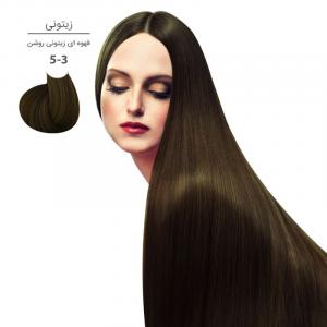 رنگ موی مارال 100 میل 5.3-قهوه ای زیتونی روشن