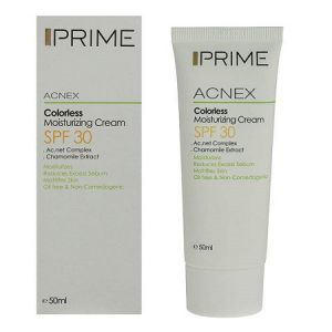 کرم مرطوب کننده spf 30 مناسب پوست چرب فاقدچربی و رنگ پرایم 50 میلی لیتر
