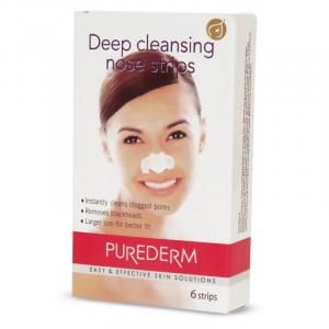 چسب‌ پاک کننده بینی پیوردرم مدل Deep Cleansing بسته 6 عددی