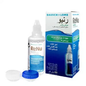 محلول شستشوی لنز رنیو بوش اند لومب مولتی پلاس حجم 60 میلی لیتر
