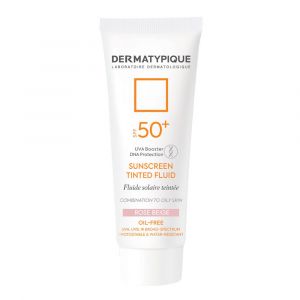 ضد آفتاب رنگی فلویید پوست مختلط و چرب +SPF50 درماتیپیک (رز بژ )