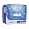 نوار بهداشتی بالدار نوار شبانه نازک بزرگ مشبک مخصوص شب بزرگ